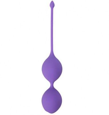 Фиолетовые вагинальные шарики SEE YOU IN BLOOM DUO BALLS 29MM, производитель: Dream Toys