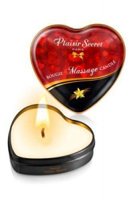 Массажная свеча с ароматом ванили Bougie Massage Candle - 35 мл., производитель: Plaisir Secret