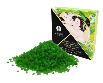 Соль для ванны Bath Salts Lotus Flower с ароматом цветков лотоса - 75 гр., производитель: Shunga