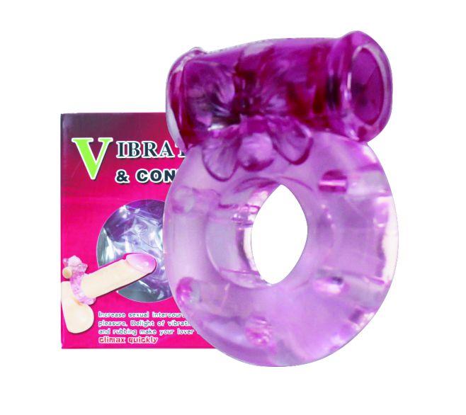 Эрекционное вибро-кольцо vibro ring - pink