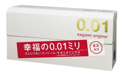 Презервативы полиуретановые супертонкие 0,01 мм Sagami