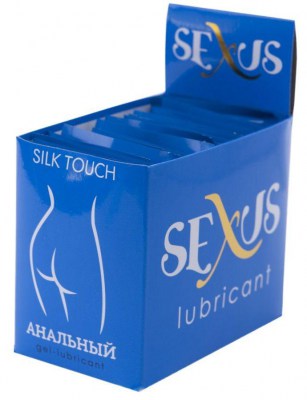 Набор из 50 пробников анальной гель-смазки Silk Touch Anal по 6 мл. каждый, производитель: Sexus