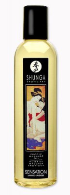 Массажное масло с ароматом лаванды Sensation - 250 мл., производитель: Shunga