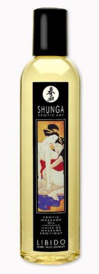 Массажное масло с ароматом экзотических фруктов Libido - 250 мл., производитель: Shunga