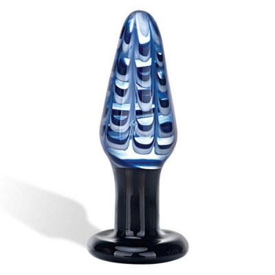 Гламурная сине-черная пробка - 13,5 см., производитель: Glas