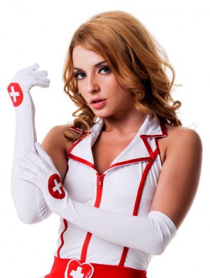 Перчатки медсестры, производитель: Le Frivole Costumes