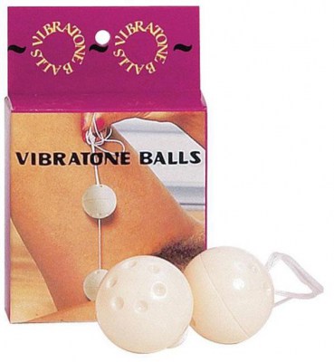 Вагинальные шарики со смещенным центром тяжести SOFT LATEX VIBRATONE BALL