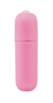 Розовая вибропуля Power Bullet - 6,2 см.