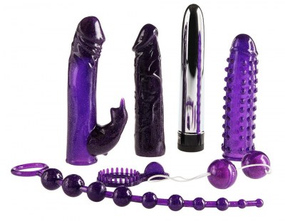 Набор фиолетовых стимуляторов Imperial Rabbit Kit , производитель: Toy Joy