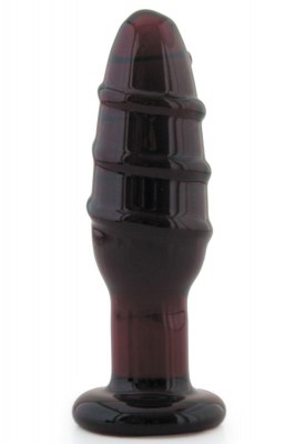 Стеклянная пробочка со спиралевидным рельефом - 11 см., производитель: Sexus