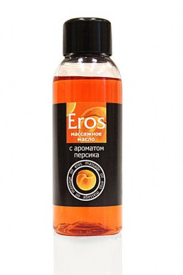 Массажное масло Eros exotic с ароматом персика