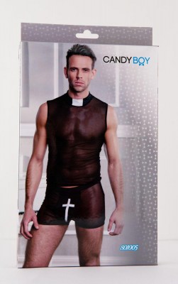 Мужской игровой костюм священника, производитель: Candy Boy