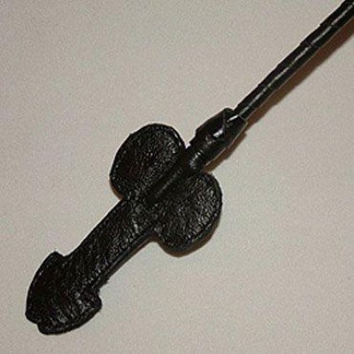 Стек с витой ручкой и наконечником-фаллосом - 70 см., производитель: Подиум