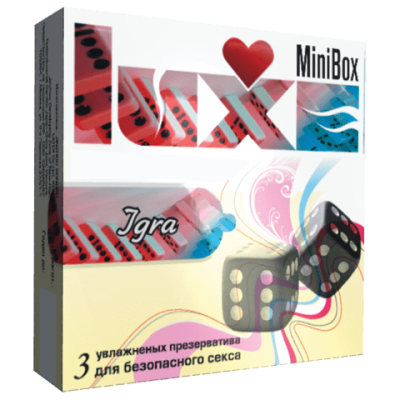Презервативы Luxe Mini Box Игра
