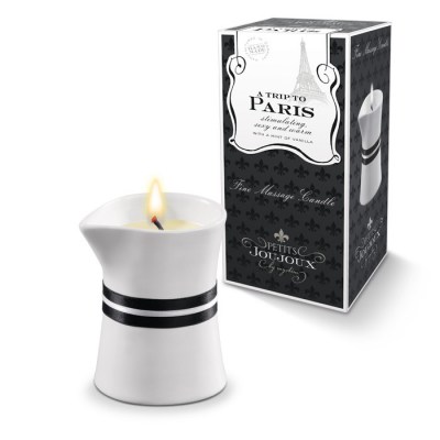 Массажное масло в виде малой свечи Petits Joujoux Paris с ароматом ванили и сандалового дерева , производитель: MyStim