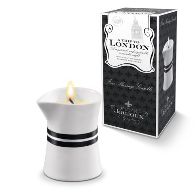 Массажное масло в виде малой свечи Petits Joujoux London с ароматом ревеня, амбры и чёрной смородины, производитель: MyStim