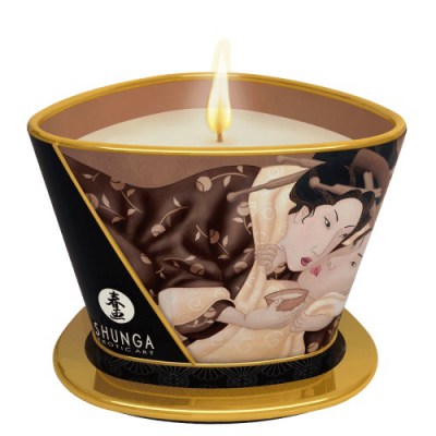 Массажная свеча Intoxicatin Chocolate с ароматом шоколада - 170 мл., производитель: Shunga