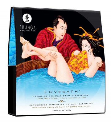 Соль для ванны Lovebath Ocean temptation, превращающая воду в гель - 650 гр. , производитель: Shunga