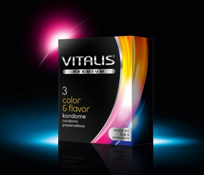 Презервативы VITALIS premium Color & flavor