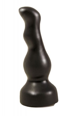 Чёрный анальный стимулятор для массажа простаты - 13,5 см., производитель: LoveToy