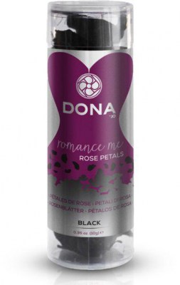Декоративные чёрные лепестки роз DONA Rose Petals , производитель: System JO