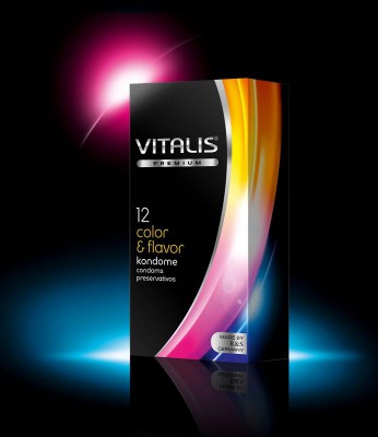 Презервативы VITALIS premium Color & flavor