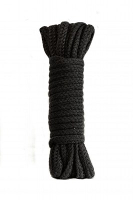 Черная веревка Bondage Collection Black - 9 м., производитель: Lola toys