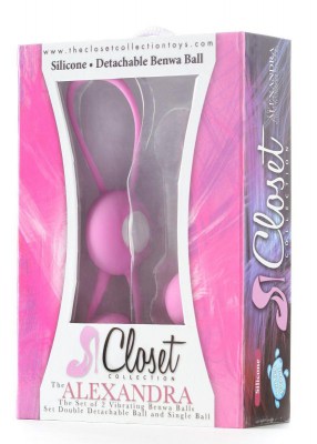 Комплект вагинальных шариков THE ALEXANDRA BEN WA BALLS , производитель: Closet Collection