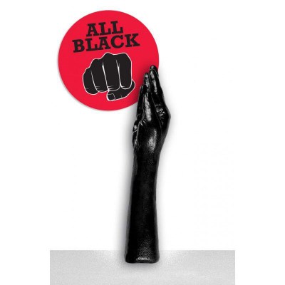 Чёрная рука для фистинга - 37 см., производитель: Mister B