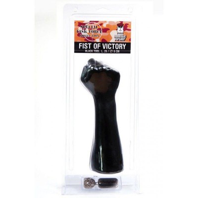 Стимулятор для фистинга Fist of Victory Black в виде руки с кулаком - 26 см., производитель: O-Products