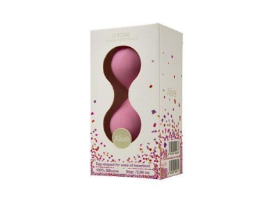Розовые вагинальные шарики U-tone, производитель: Adrien Lastic