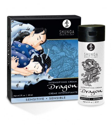 Интимный мужской крем SHUNGA DRAGON SENSITIVE - 60 мл., производитель: Shunga