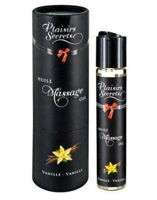 Массажное масло с ароматом ванили Huile de Massage Gourmande Vanille - 59 мл., производитель: Plaisir Secret