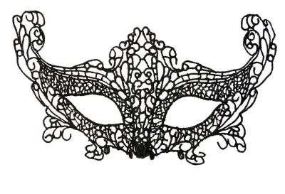 Нитяная маска в форме лисички