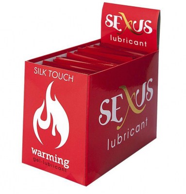 Разогревающий гель-лубрикант на водной основе Silk Touch Warming - 50 мл., производитель: Sexus