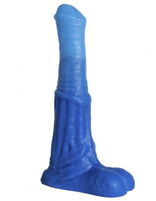 Синий фаллоимитатор  Пегас Small  - 21 см., производитель: Erasexa