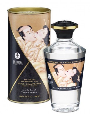 Массажное интимное масло с ароматом ванили - 100 мл., производитель: Shunga