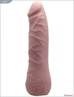 Телесный гнущийся фаллоимитатор Modern ULTRASKIN - 16,3 см., производитель: Eroticon