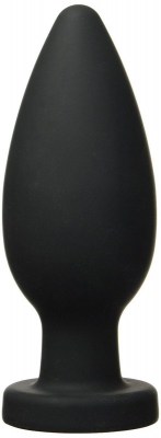 Чёрная анальная пробка XXL - 17,1 см., производитель: XR Brands