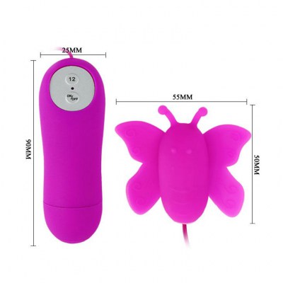 Стимулятор клитора butterfly stimulator - purple