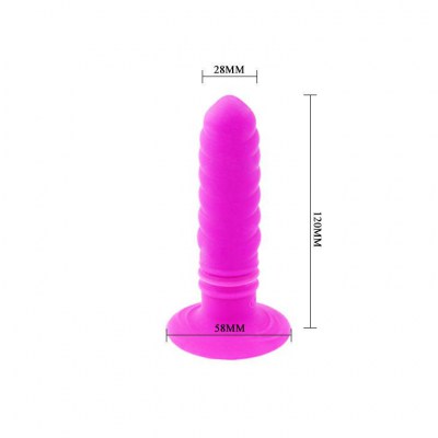Анальная втулка pretty love twist anal plug purple bi-014200