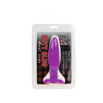 Втулка анальная butt plug anal toys - purple