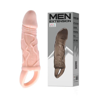 Насадка на пенис men extension penis sleeve 13,5 x 3,5cm
