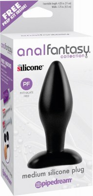 Втулка анальная anal fantasy collection medium silicone plug