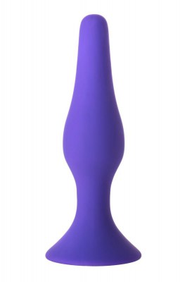Фиолетовая анальная втулка Toyfa A-toys - 12,5 см., производитель: A-toys
