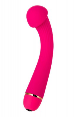 Розовый вибратор с шаровидной головкой - 20 см., производитель: A-toys