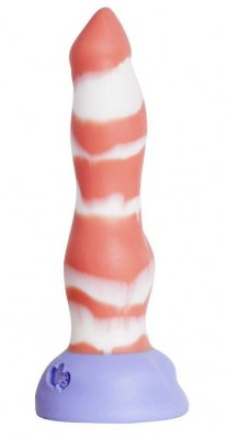 Красно-белый фаллоимитатор  Лис Large  - 26 см., производитель: Erasexa