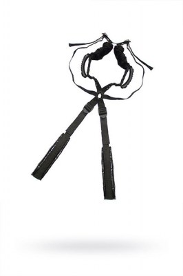 Чёрный бондажный комплект Romfun Sex Harness Bondage на сбруе, производитель: Romfun