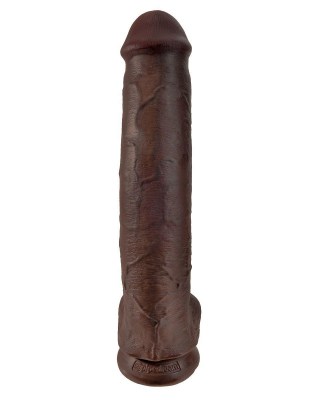 Фаллоимитатор-гигант 15 cock with balls - 40,6 см., производитель: Pipedream