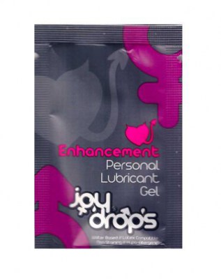 Пробник возбуждющей женской смазки на водной основе JoyDrops Enhancement - 5 мл., производитель: JoyDrops